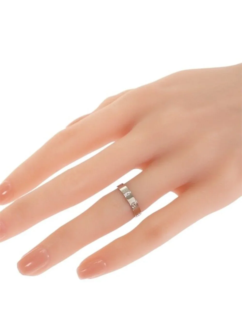 Cartier Love Ring Small Genus 18k White Gold